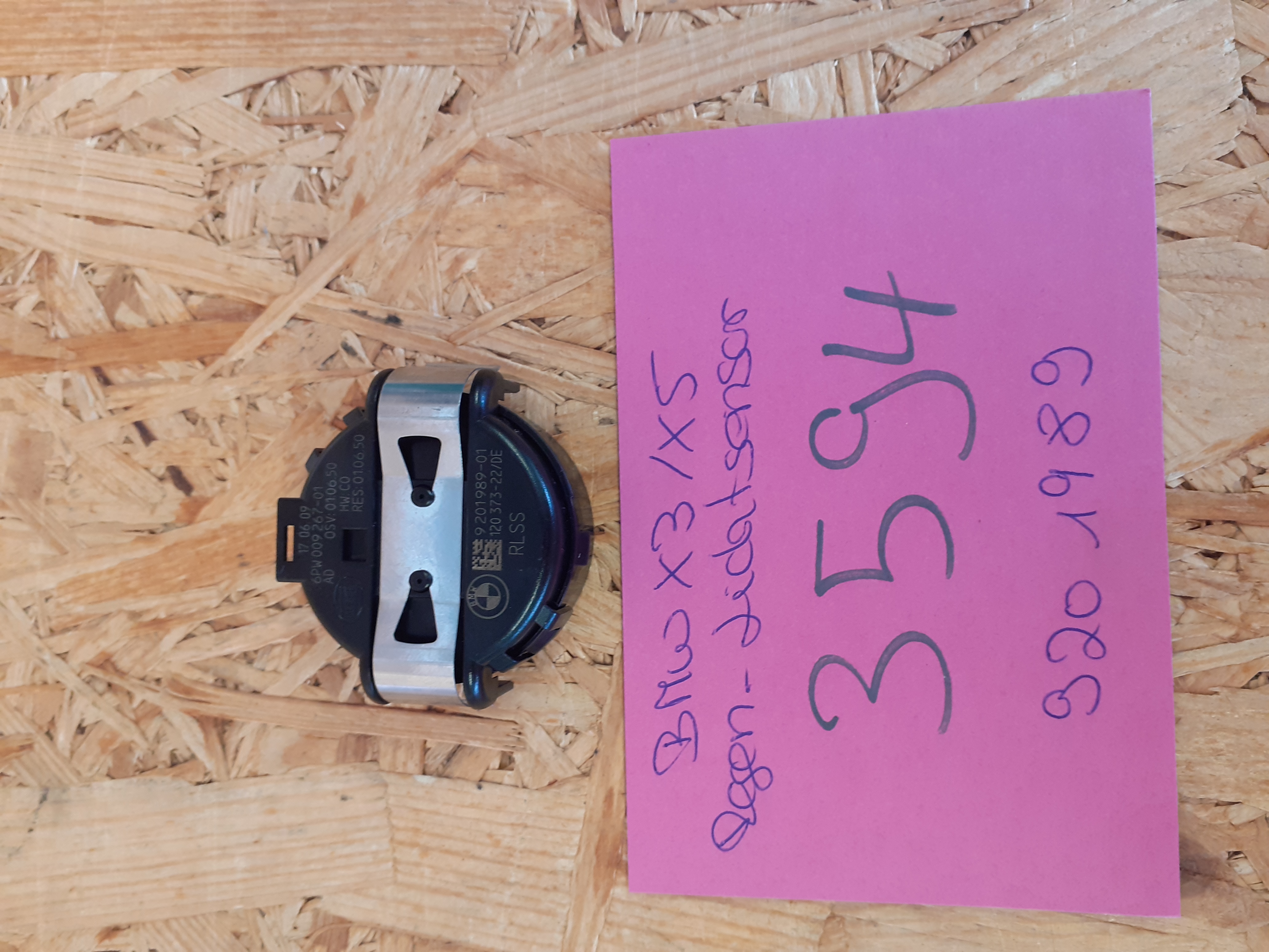 BMX X3-X5 Regen- und Lichtsensor